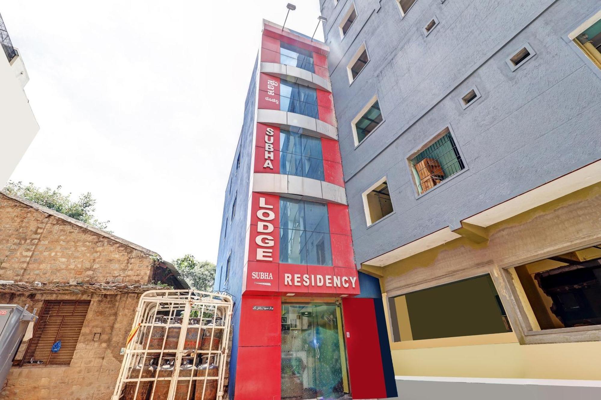 Oyo Flagship Hotel Subha Residency Bangalore Exterior foto